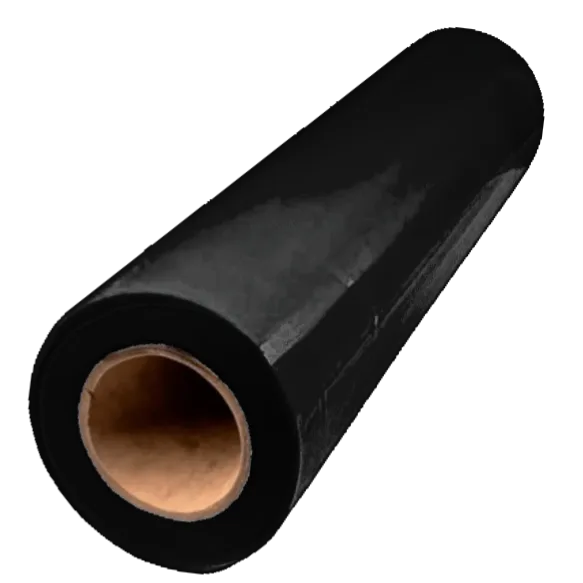 Manga plástica negra de polietileno negra con aditivos anti-UV para construcción - PACKAGING S.A.C. Perú